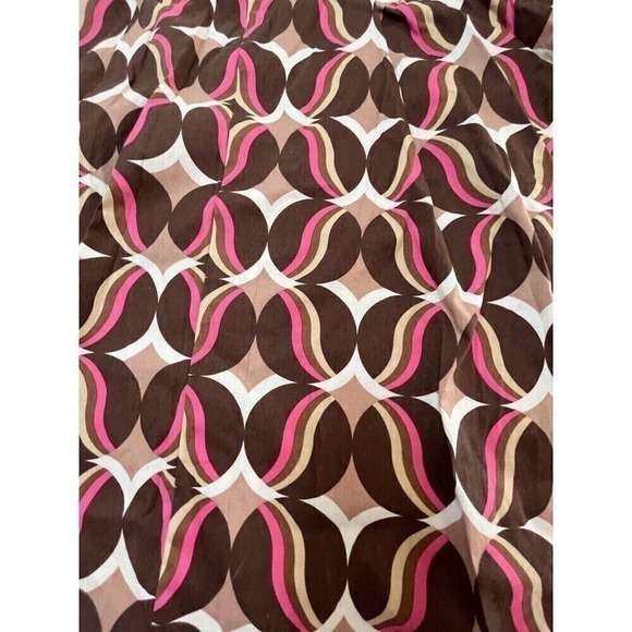 Apostrophe Dresses & Skirts - Apostrophe Skirt Size 4 A-Line Fit And Flare Brown Pink Geometric